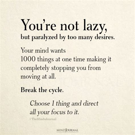 Dont Be Lazy Quotes