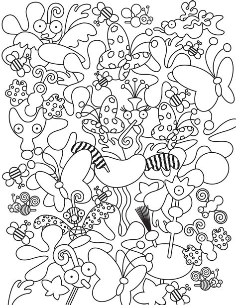 Doodle Coloring Pages