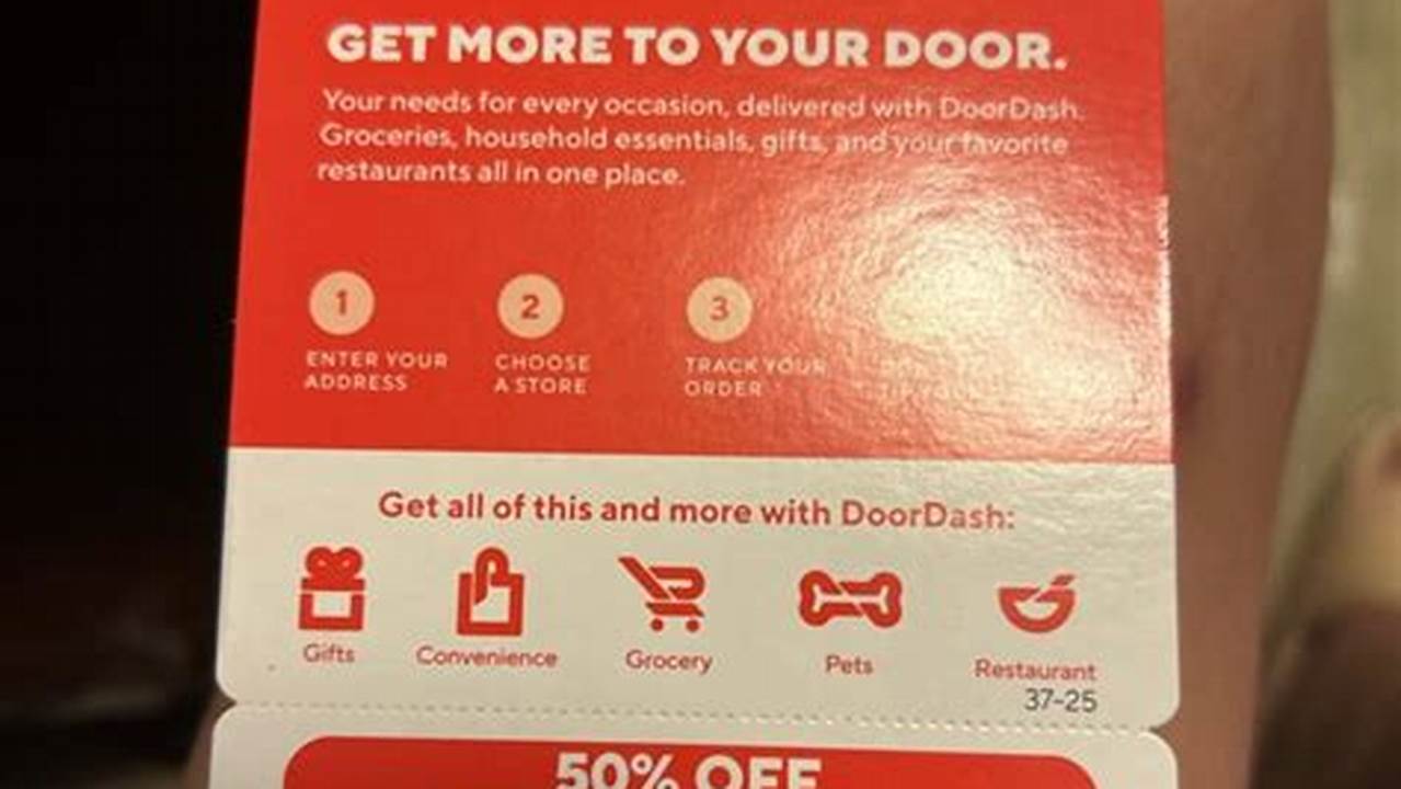Door Dash Promo Code July 2024