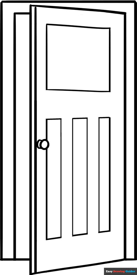 Door Coloring Pages