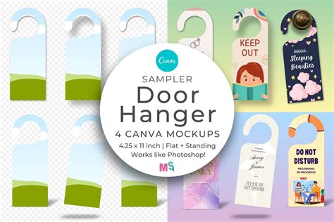 Door Hanger Template Canva