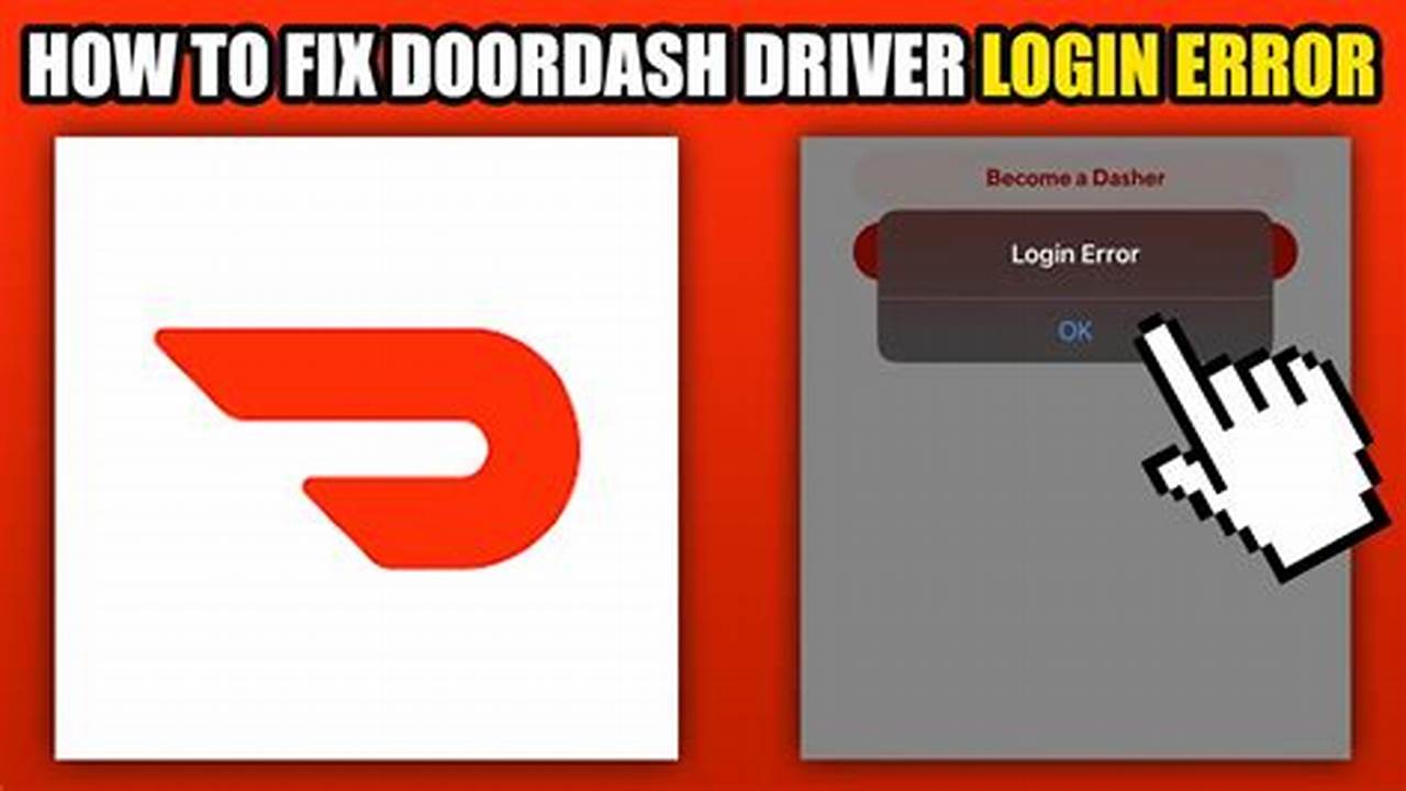 Doordash Login Error 2025