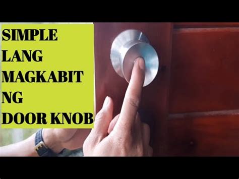 Doorknob In Tagalog