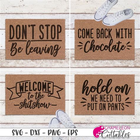 Download Doormat Bundle Files DXF Files