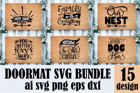 Download Doormat Bundle Files For Crafts
