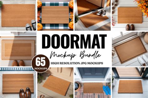 Download Doormat Bundle Files Free PSD Mockups