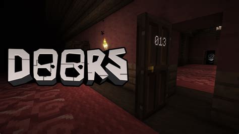 Doors But in minecraft - Roblox