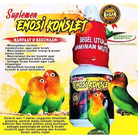 Doping Lovebird Konslet
