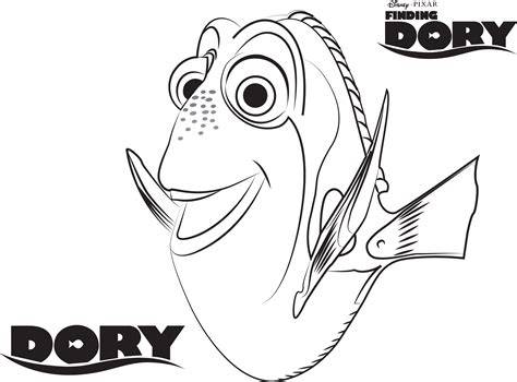Dory Nemo Coloring Pages