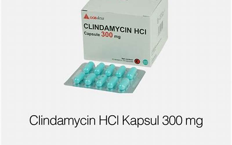 Dosis Clindamycin 300 Mg Untuk Jerawat