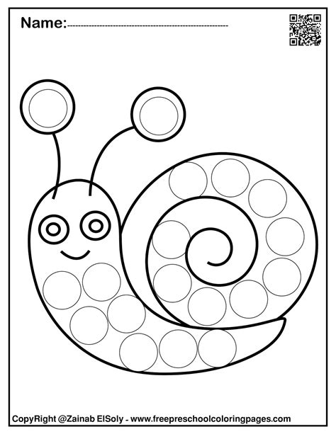 Dot Dot Coloring Pages