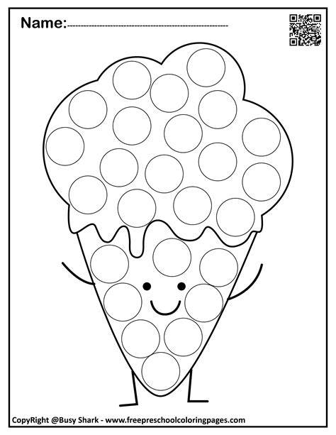 Dot Marker Coloring Pages