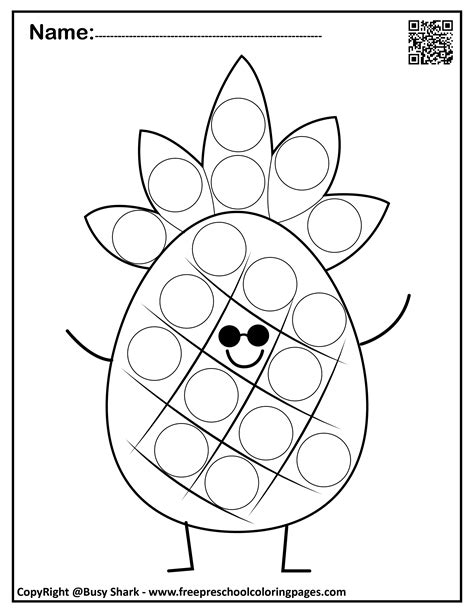 Dot Markers Printables Free