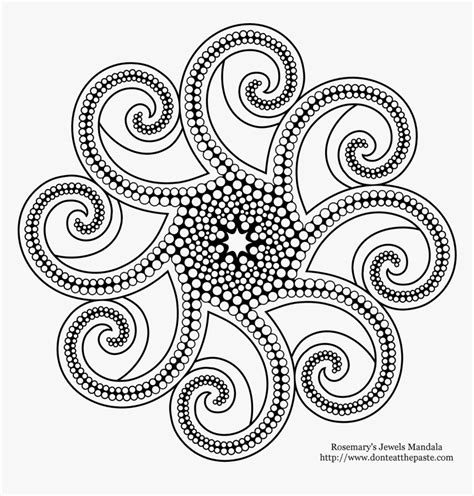 Dot Painting Free Printable Dot Mandala Patterns