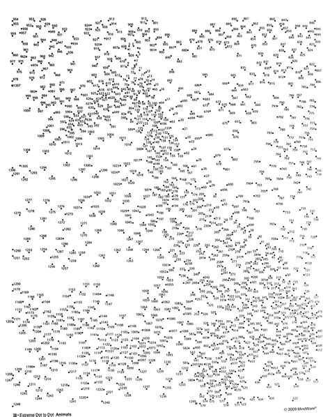 Dot To Dot Printable Hard