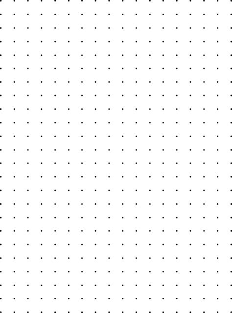 Dotted Paper Template