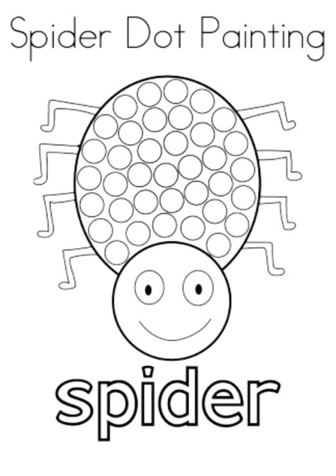 Dotting Coloring Pages