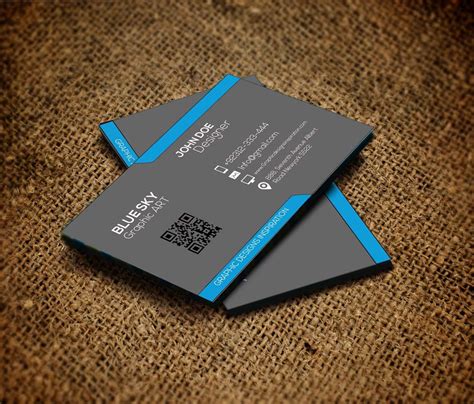 Double Sided Business Card Template Word