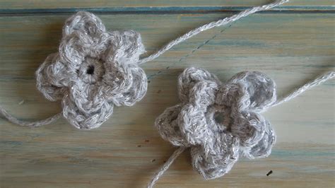 Double Crochet Flower