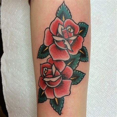 double roses tattoos