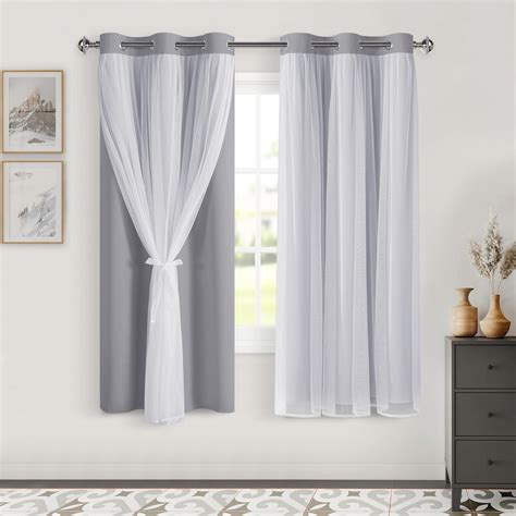 Double Sheer Curtains
