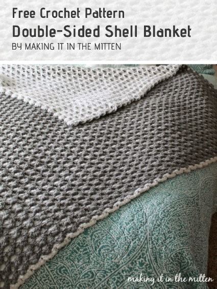 Double Sided Crochet Blanket