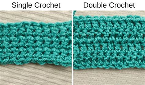 Double Vs Single Crochet