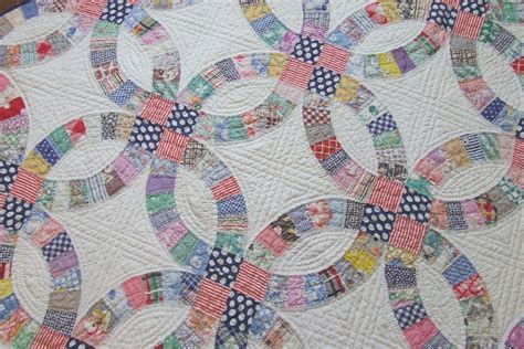 Double Wedding Ring acrylic quilt template by Quilting from the Heartland