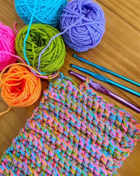Double Yarn Crochet