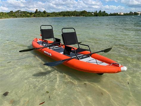 Double kayak inflatable