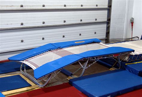 Double Mini Trampoline Frame Structure