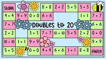 Doubles Addition Game