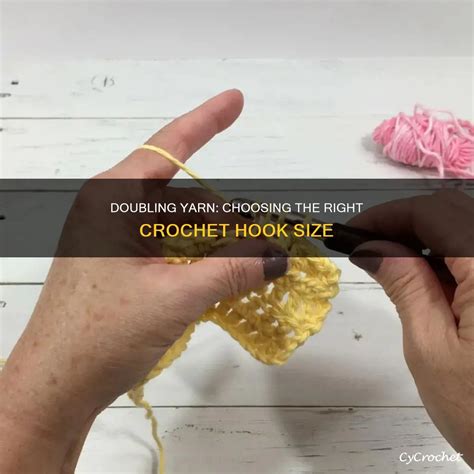 Doubling Yarn Crochet