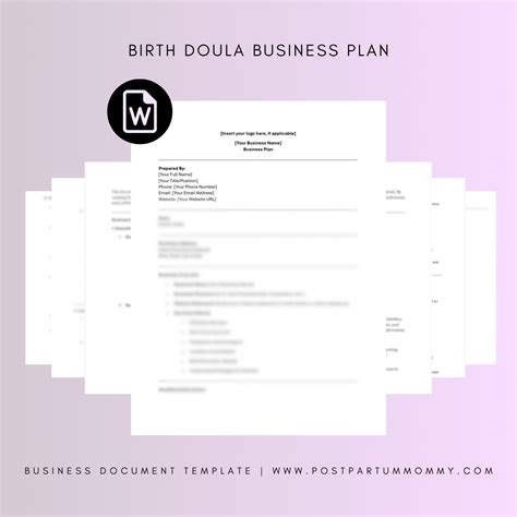 Doula Business Plan
