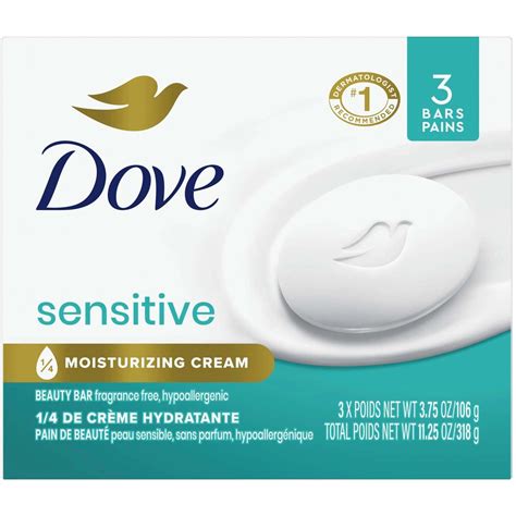 Unveil the Soothing Power of Dove's Sensational Sensitive Skin Bar