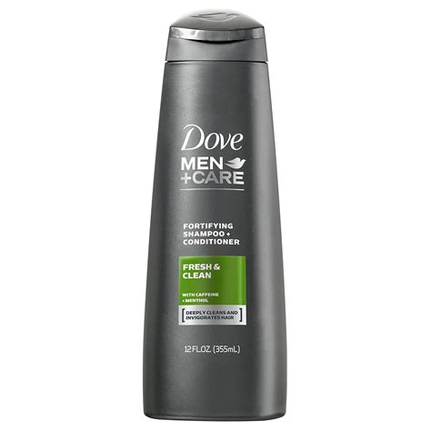 Dove Men+Care Cool Fresh 2-in-1 Shampoo and Conditioner untuk Rambut Kering dan Kasar