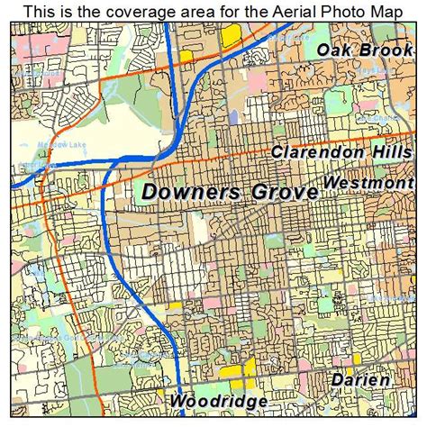 Downers Grove Illinois Map