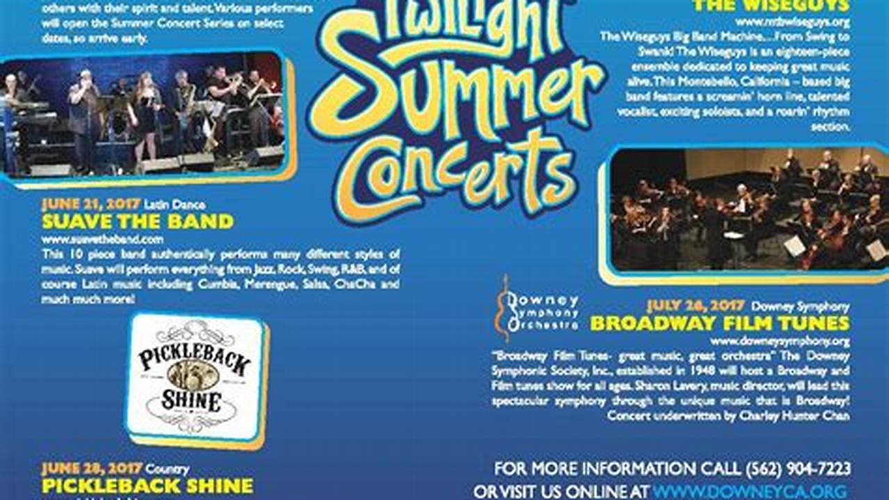 Downey Summer Concerts 2025
