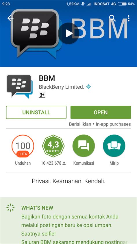 Download Aplikasi BBM HP Samsung