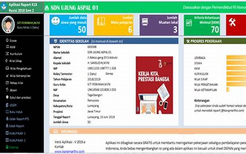 Download Aplikasi Raport K13