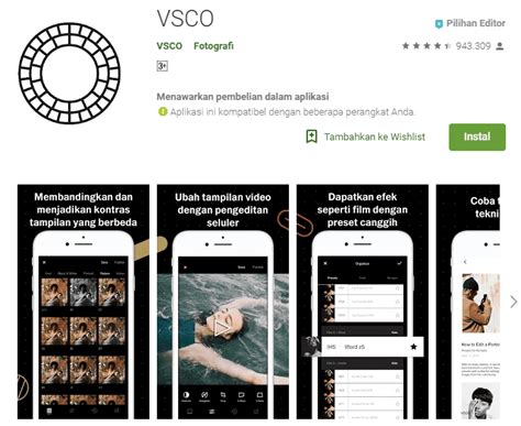 Unduh Aplikasi VSCO Gratis untuk Mengedit Foto Terbaikmu