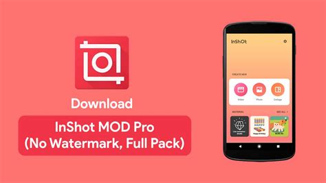 Download Inshot Pro Mod Apk Full Efek 2021
