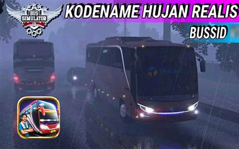 Download Kode Nama Hujan Bussid