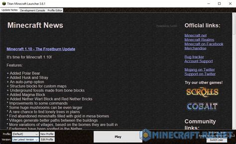 Online download Minecraft titan launcher download free