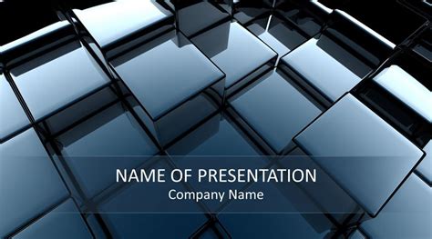 Download Template Powerpoint 3D