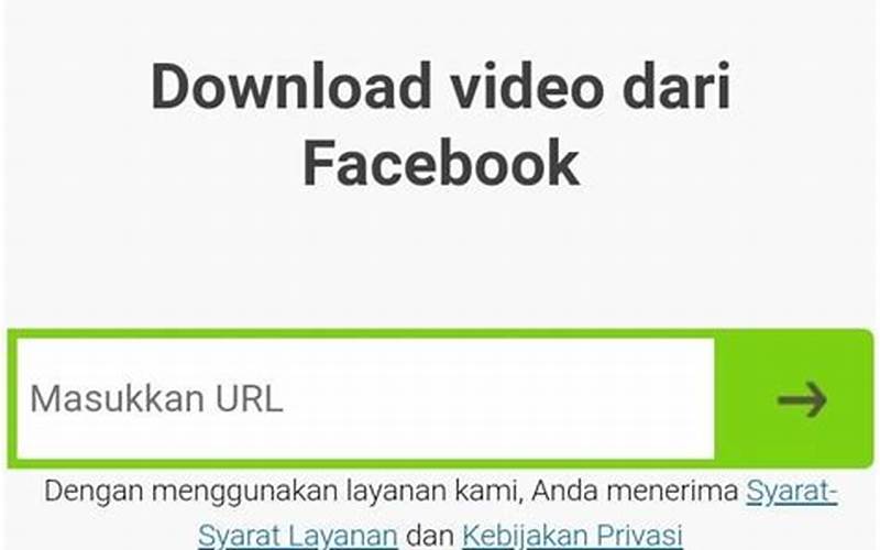 Download Video Fb Tanpa Aplikasi