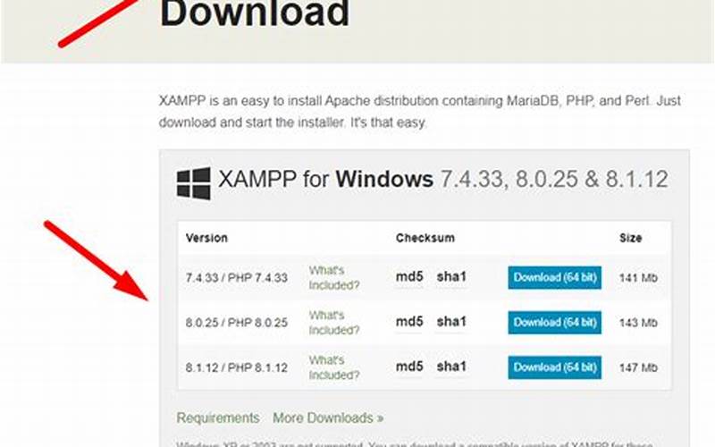 Download Xampp Terbaru