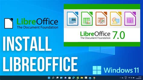 Download And Install LibreOffice 2023 On Windows 11