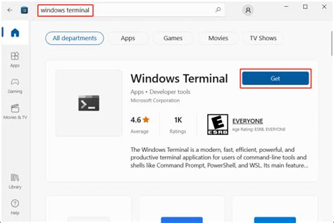 Download And Install Windows Terminal Latest Version 2023