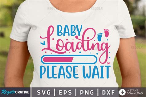 Download Download Baby Loading Please Wait Svg EPS File Commercial Use Free PSD Mockups